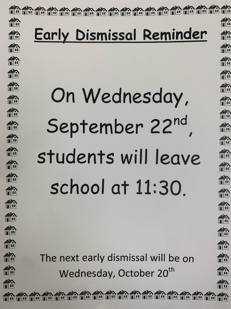 9/22 Early Dismissal