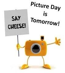 Picture day is Wednesday  
