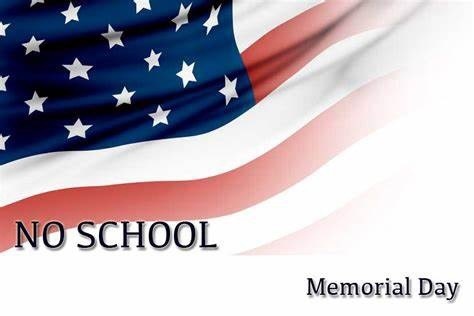 no school Memorial Day
